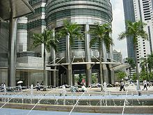 Entrada para Petronas Towers, Malásia
