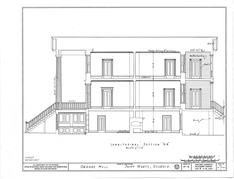 File:Orange Hall, Saint Marys, Camden County, GA HABS GA,20-SAMA,1- (sheet 9 of 12).tif