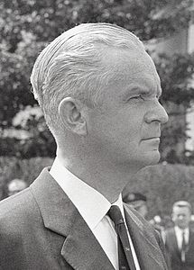 Otto Grieg Tidemand (1921–2006) var forsvarsminister
