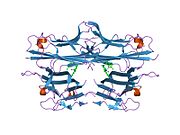 2az5: Kristalna struktura TNF-alfa sa inhibitorom (malim molekulom)