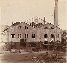 Мартеновская фабрика в Кушве (1910 г.)