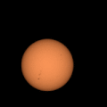 Phobos Solar Eclipse(Gif; 20 April 2022)