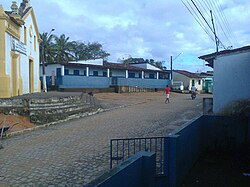 Bom Despacho Village with Our Lady of Candeias church