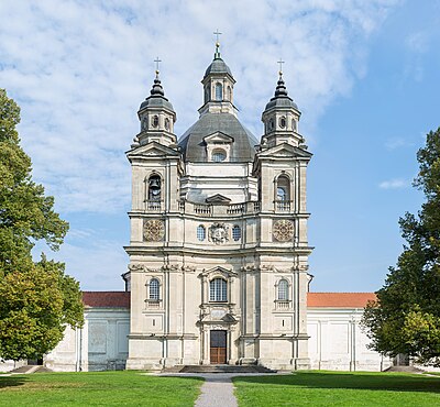 Pažaislis Monastery exterior, Kaunas, Lithuania - Diliff.jpg