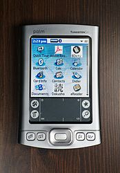 Palm Tungsten E2, a 2005 personal digital assistant