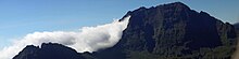 Panorama del pitón de las Nieves desde el Maïdo.