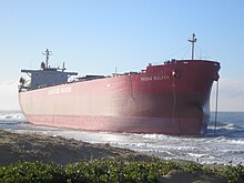 The Pasha Bulker ran aground on 8 June 2007 Pasha Bulker 01.jpg