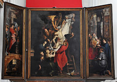 De kruisafneming van Rubens in de Kathedraal van Antwerpen