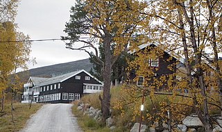 Lønsdal Village in Northern Norway, Norway