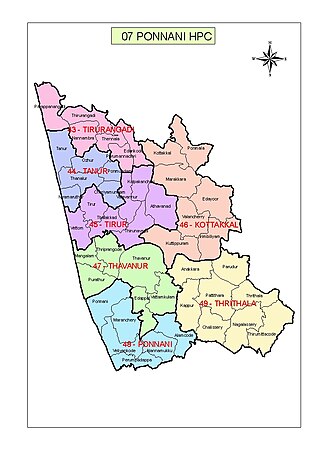 <span class="mw-page-title-main">Ponnani Lok Sabha constituency</span> Lok Sabha Constituency in Kerala