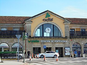 A cikk szemléltető képe Pontevedra station