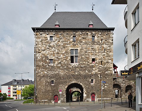 Ponttor in Aachen, Germany