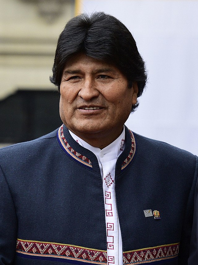 Evo Morales.