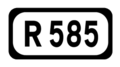 File:R585 Regional Route Shield Ireland.png