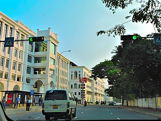 Cinnamon Gardens Suburb in Western Province, Sri Lanka