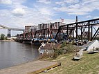 Railroad bridge wide 2, Cedar Rapids, June 22 2008.jpg