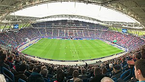 Innenansicht der Red Bull Arena (2017)