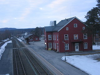 <span class="mw-page-title-main">Rena Station</span> Railway station in Åmot, Norway