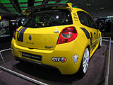 Heckansicht des Clio Sport