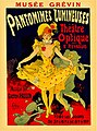 Les Pantomimes lumineuses, affiche de Jules Chéret.
