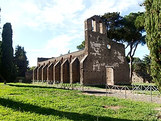 Den dekonsekrerade kyrkan San Nicola a Capo di Bove.