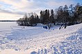 * Nomination Winter in Rosendahl beach in Pyynikki, Tampere. --Kallerna 06:16, 9 January 2022 (UTC) * Promotion  Support Good quality. --Tournasol7 06:32, 9 January 2022 (UTC)