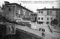 Roussillon, le vieux château où Charles IX signa en 1564 l'édit qui fixa au 1er janvier le commencement de l'année, 1913