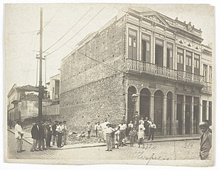 Rua do Hospício, atual rua Buenos Aires, no Centro