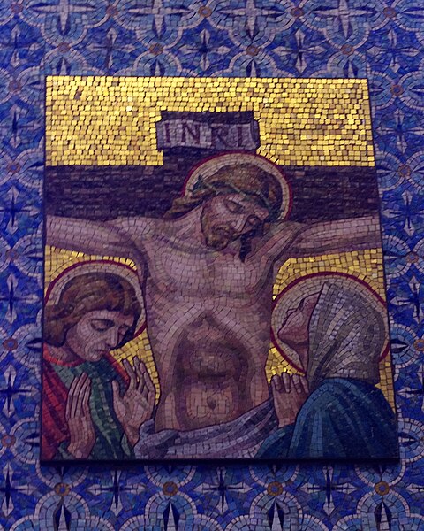 File:Saint Mary Magdalene Church (Columbus, Ohio) - Station of the Cross 12.jpg