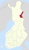 Salla Finlandiako mapan