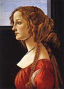 Porträt einer Dame (Sandro Botticelli)