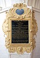 Køge Kirke. Epitaph from about 1740 over Abigail Ribers et al. (No. 12 in 'Danmarks Kirker'.)