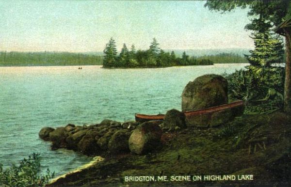 Highland Lake in 1908