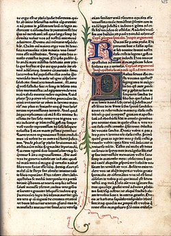 Begin fon dän Röömer-Bräif in ju Schöffer-Fust-Bibel fon 1462