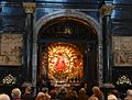 Schwarze Madonna von Einsiedeln in der Schweiz]]