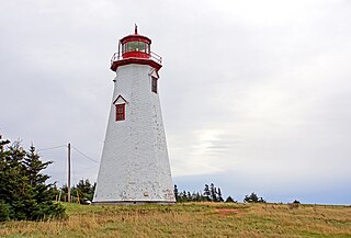 Seacow Head Light lighthouse on the south-central coast of Prince Edward Island, Canada, west of Central Bedeque