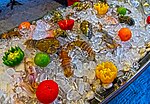 Thumbnail for File:Seafood selections at Perhentian Islands including slipper lobsters, crabs and shellfish.jpg