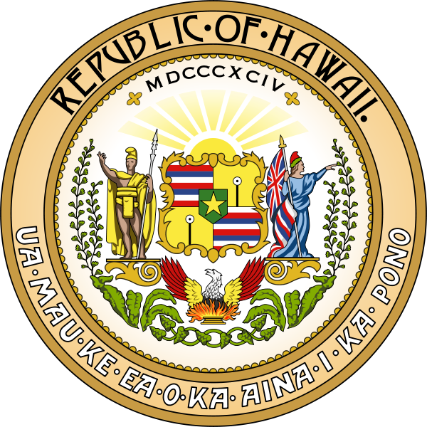File:Seal of the Republic of Hawaii.svg