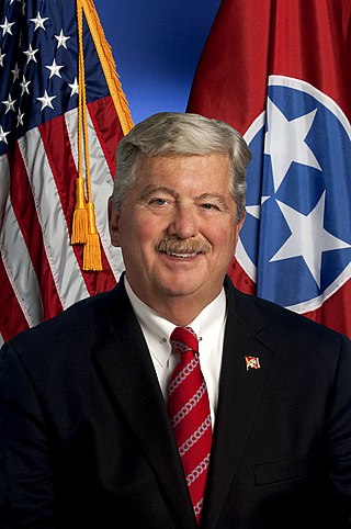 <span class="mw-page-title-main">Randy McNally</span> American politician, lieutenant governor of Tennessee since 2017