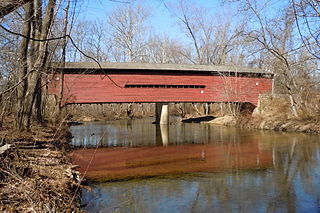 <span class="mw-page-title-main">Hall's Bridge</span> United States historic place