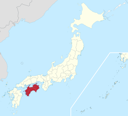ファイル:Shikoku Region in Japan.svg