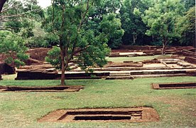 Vista de los jardines.