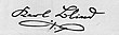 firma di Karl Blind