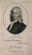 Sir Isaac Newton. Engraving by J. Swaine after E. Seeman, 17 Wellcome V0004275EL.jpg