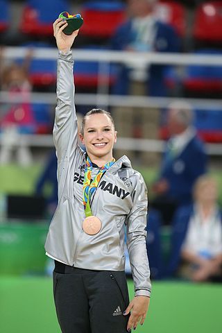 <span class="mw-page-title-main">Sophie Scheder</span> German artistic gymnast