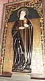 St. Klara von Assisi mit Monstranz, Halbplastik (Caspar Weis, 1891)