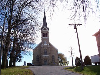 St. Ann's Roman Catholic Church StAnnChurchStAnnaWisconsin.jpg