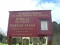 St Helen's church notice - geograph.org.uk - 252643.jpg