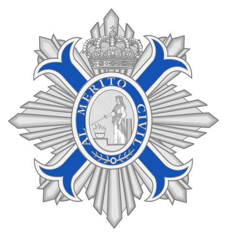 File:Star of the Commander by Number Grade of the Spanish Order of the Civil Merit.svg