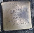 Stolperstein für Hedwig Zilverschmit (Hansaring 109)